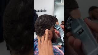 A quick demonstration on how to do a high taper 💇🏽‍♂️ atlbarber HairTransformation BarberLife [upl. by Masterson]