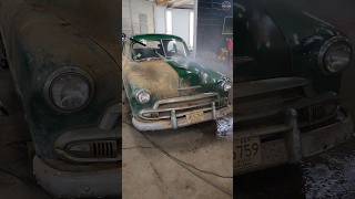 First Wash in 48 YEARS 🚘💕 BarnFind ChevyDeluxe ASMR Detailing Satisfying DetailDane [upl. by Atinna]