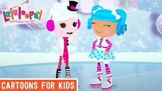 Figure 8 Ice Skate  Lalaloopsy Clip  Cartoons for Kids [upl. by Silver]