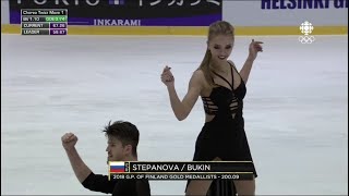 Alexandra Stepanova amp Ivan Bukin GP Helsinki FD CBC [upl. by Althea]