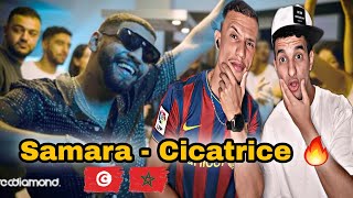 Samara  Cicatrice Reaction🇹🇳🇲🇦 [upl. by Bixby]