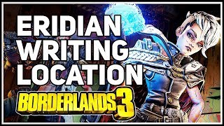 The Droughts Eridian Writing Location Borderlands 3 [upl. by Spaulding179]