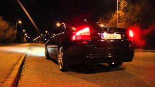 Volvo S80 V8 sound with Simons Mufflers [upl. by Akemahc366]