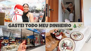 A MELHOR ÉPOCA DO ANO COMPRINHAS DE NATAL NO SHOPPING  vlog [upl. by Guerin]