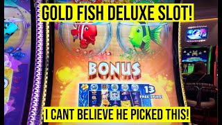 SLOT HUNTER VS PRODUCER GOLD FISH DELUXE SLOT [upl. by Zitah]