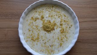 Firni Recipe Afghan Custard  My Afghan Kitchen [upl. by Nilad]