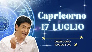 Capricorno ♑️ Loroscopo di Paolo Fox  18 Luglio 2024  Presi in contropiede da problemi [upl. by Oilerua856]