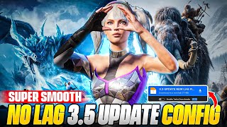 Bgmi Lag Fix Config 34🔥 Super Smooth 60 Fps ConfigPubg Lag Fix Config 34 bgmi pubgmobile [upl. by Massab829]