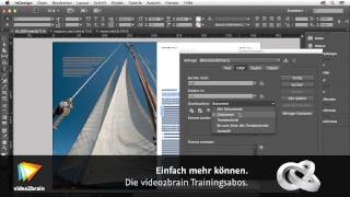 Automatisieren mit InDesign Tutorial Suchen und Ersetzen mit GREP video2braincom [upl. by Inaleon175]