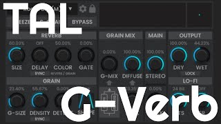 GVerb by TAL Software No Talking [upl. by Aitam]