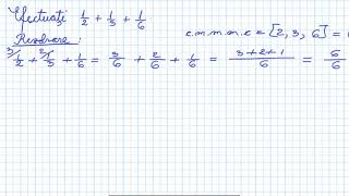 Adunarea fractiilor clasa a Va  ScoalaDeMatero [upl. by Enoob938]