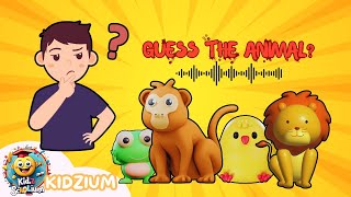 Can You Guess the Animal Sound  Kids Animal Sound Challenge  Children Quiz Kidz Scholium [upl. by Lachlan]