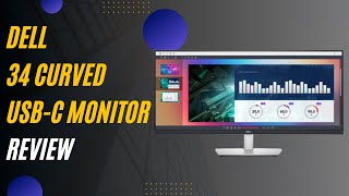 Dell 34 Curved USBC Monitor S3423DWC Is it Worth the Price  Review [upl. by Goodden]