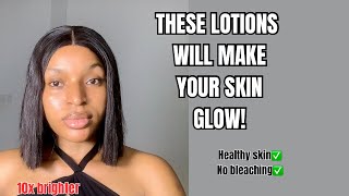 BEST VITAMIN C BODY LOTIONS TO BRIGHTEN AND GLOW YOUR SKIN COMPLEXION [upl. by Etnad973]