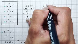 NÚMEROS COMPLEJOS  Potenciación  Cómo calcular potencias grandes [upl. by Mahtal454]