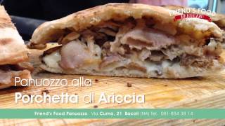 Panuozzo provola e Porchetta di Ariccia ricetta di Friends Food [upl. by Mcadams]