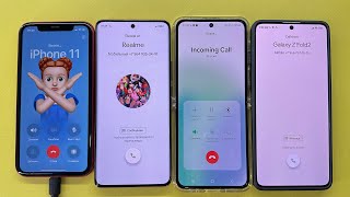 iPhone 11 Pro Incoming Call Realme 11 ProSamsung Z Flip5Poco X6 [upl. by Gareri]