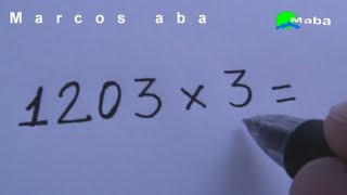 MULTIPLICAÇÃO De forma rápida  AULA 06 [upl. by Sido]