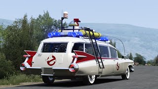 Ghostbuster Ectomobile Ecto1 at Glava Zete [upl. by Dahs519]