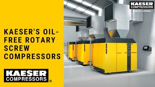 Kaesers Oilfree Rotary Screw Compressors [upl. by Wolram]