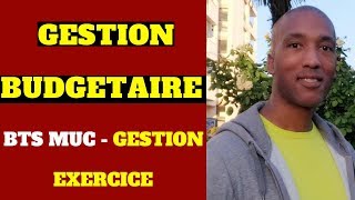 BTS MCO  BTS MUC GESTION  BUDGET DE TRESORERIE  EXERCICE [upl. by Eicnarf397]