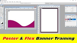 Poster or Flex Banner Making Training Adobe Photoshop 70 [upl. by Stock]