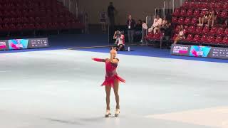 2024 Italy World Skate Games Junior Ladies MAJA CORSI Long Program [upl. by Ericksen735]