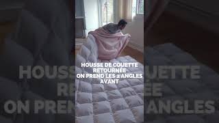 Comment changer sa housse de couette rapidement [upl. by Conant]