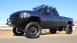 2011up ChevyGM Duramax build over view  Cognito Motorsports 79quot Lift [upl. by Raine816]