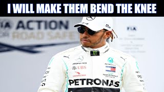 Lewis Hamilton Plans To Badger His Fellow F1 Drivers To Bend The Knee [upl. by Otnicaj654]