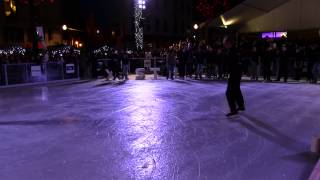 Raw footage  XISTH  Winter Tour  Plaisir dHiver 2012  Guests demo  Freestyle Ice Skating [upl. by Eelyrehc]