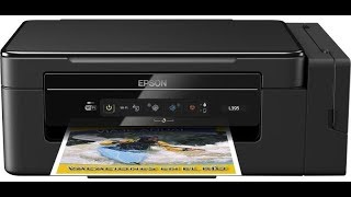 Epson L395 todas las luces intermitentes [upl. by Eilasor]