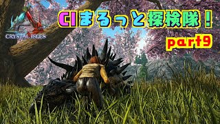 【ARK：クリスタルアイルズ】黒曜石のためアンキロサウルスのテイム～CIまるっと探検隊編！part9～【ゆっくり実況】151 [upl. by Sicnarf566]