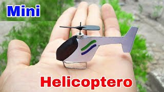 Como Hacer Un Mini Helicóptero Eléctrico Casero  Fácil de Hacer [upl. by Cadell]