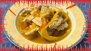 Recette facile de poulet dans sa nage de légumes  vidéo courte [upl. by Searby]