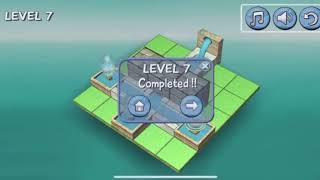 Water flow complete game video level 7 to 10 [upl. by Sharl]