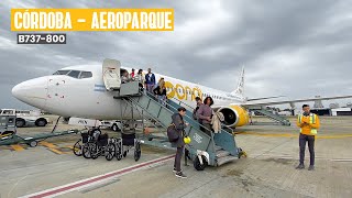 Volando con Flybondi desde Córdoba hacia Aeroparque cronica de vuelo [upl. by Anairo]