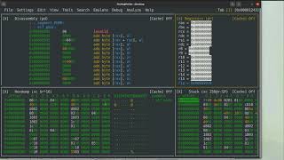 Radare2 Series 0x4  Debugging Part 2 OllyDBG Look and Feel with R2 Panel View [upl. by Hsirehc]