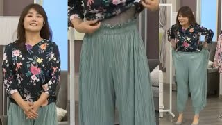 さとう晴美【QVC】何も履かずに…って事は？もう見えても気にしなくなって…引っ張りすぎて『くっきりと魅せる♪』 [upl. by Heidy]