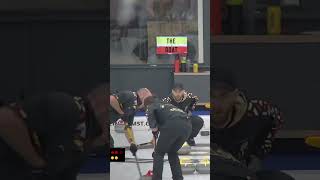 quotWhat about the weightquot Tuur Vermeiren 🥌🇧🇪 curling sports highlightreel [upl. by Mil]