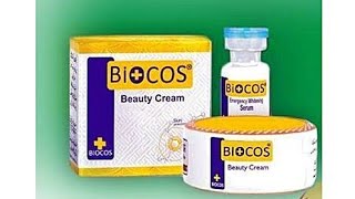 How To Use Biocos Whitening Cream With Emergency Whitening Seram [upl. by Rice]