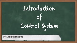 Understanding The Basics Introduction To Control Systems In GATE [upl. by Yenial]