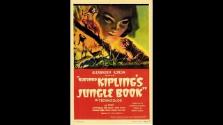 Rudyard Kiplings Jungle Book 1942 Family Adventure [upl. by Nrubliw908]