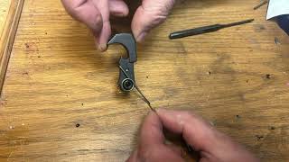 Stop motion ar15 building Hammer installation Video 3 [upl. by Arraek]