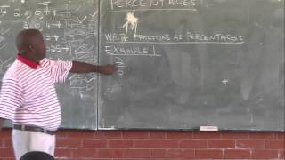 Mr Potsane teaches maths in a South African township school [upl. by Gal]