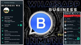 BUSINESS WHATSAPP V1  virus whatsapp apk download 2023  supper imune antivirus whatsapp mods [upl. by Martella]