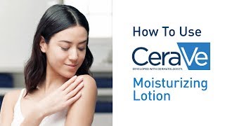 How To Use CeraVe Daily Moisturizing Lotion [upl. by Ky]