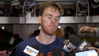 McDavid is so tired of this [upl. by Ahsinej]