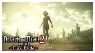 Der weibliche Titan  Lets Play Attack on Titan 2 The Final Battle 020 [upl. by Eidnalem611]