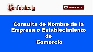 Como consultar el nombre u homonímia de una empresa [upl. by Yelsna]